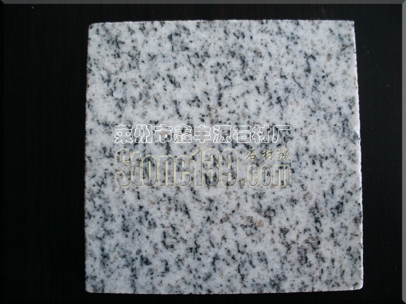 山東白麻石材光面樣品