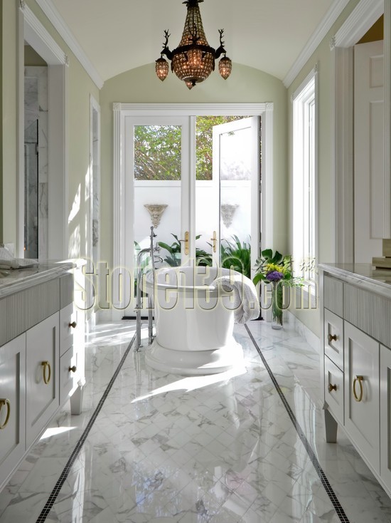 【設計流】分享一些不錯的大理石室內應用設計(圖文)