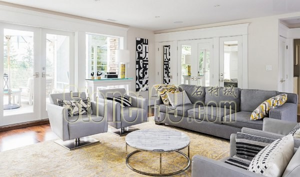 【設計流】分享一些不錯的大理石室內應用設計(圖文)