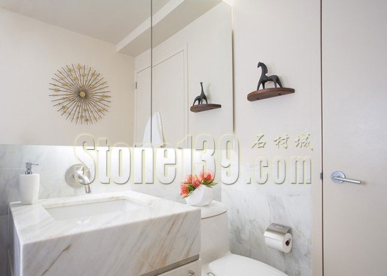 【潮流家裝】白色大理石的完美應用 簡約不簡單