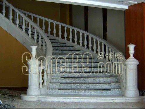 石材造的旋轉樓梯工藝