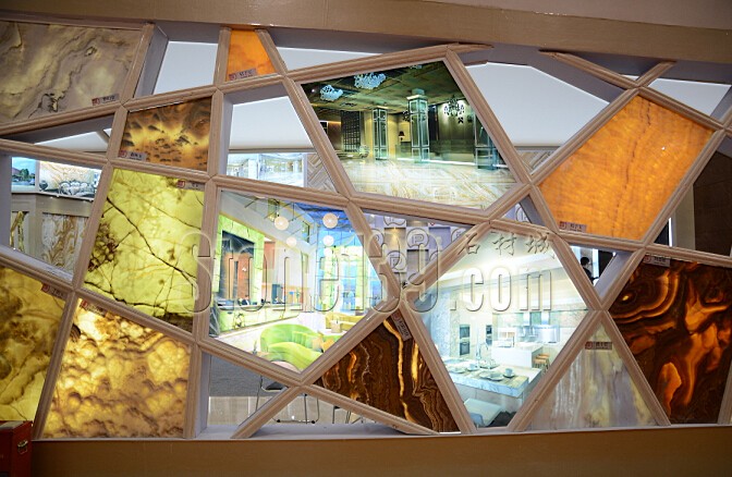 回顧2015廈門國際石材展上那些精美的石材展品設(shè)計（圖集）