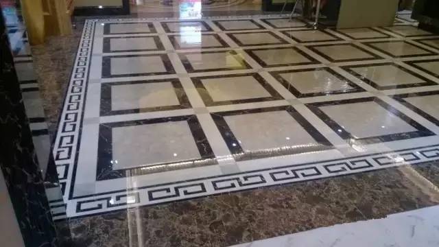大理石石材地板拼花