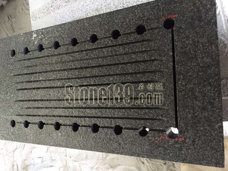 長泰萬盛石材經營芝麻黑花崗巖地鋪石、路延石、薄板、壁石、車止石