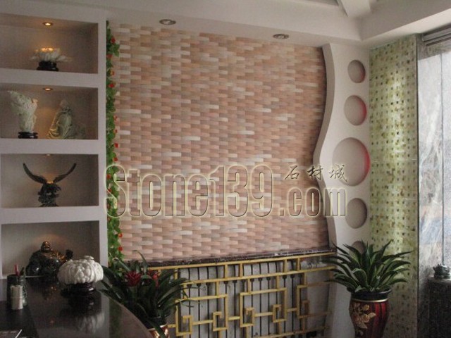 家裝石材馬賽克背景墻應用(客廳電視背景臥室床頭背景)