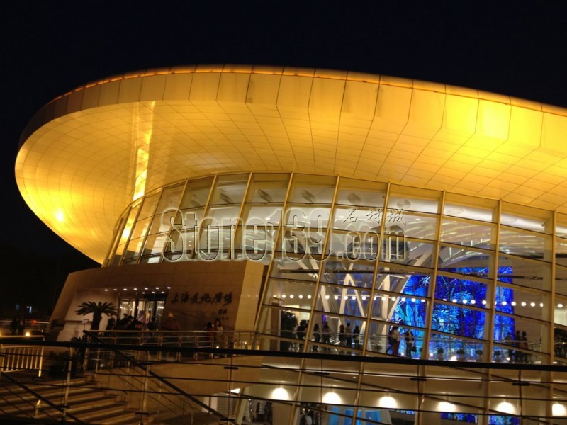 上海文化廣場大理石應用案例欣賞