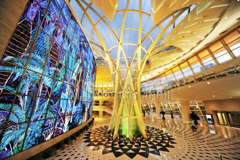 上海文化廣場大理石應用案例欣賞