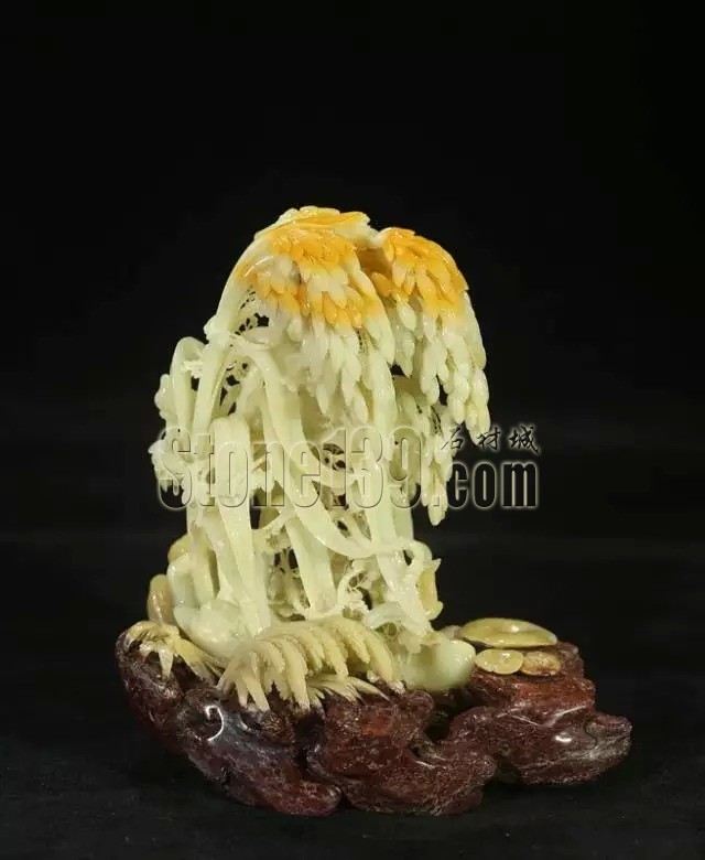 石材雕刻的瓜果蔬菜(精品圖)