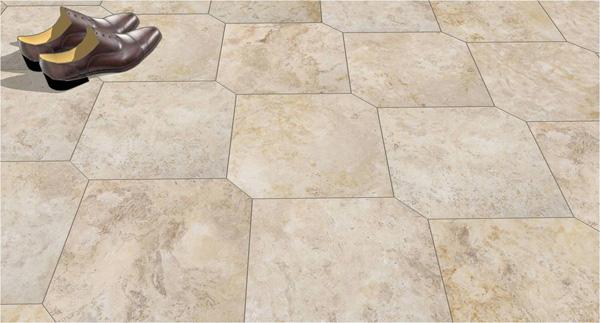 石材薄板鋪地的十四種拼貼方法