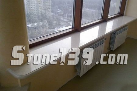 北方室內石材窗臺板(帶暖氣罩)