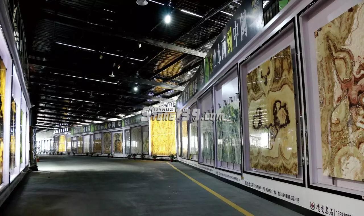 繼玉石匯、精品匯之后,中閩再一次革新,建立大理石專區 中閔市場新建建立大理石專區