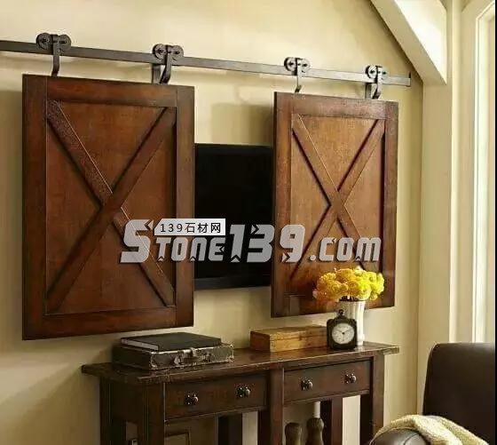 電視背景墻裝飾設計 不只一面石材墻壁這么簡單 電視背景墻