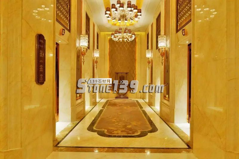 臻磊石業(yè)金蜘蛛大理石案例欣賞