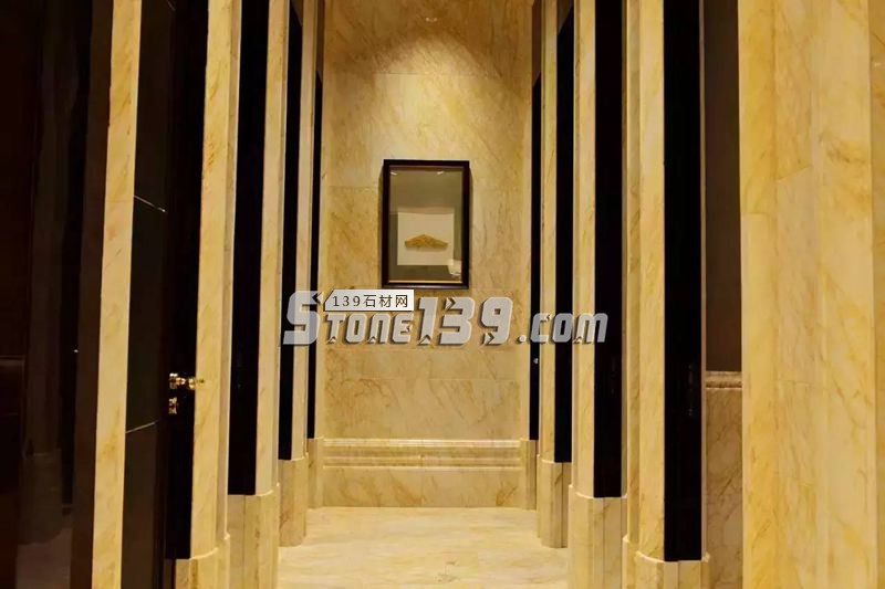 臻磊石業(yè)金蜘蛛大理石案例欣賞