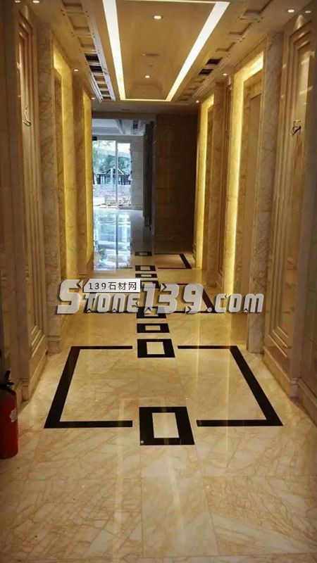 臻磊石業(yè)金蜘蛛大理石案例欣賞