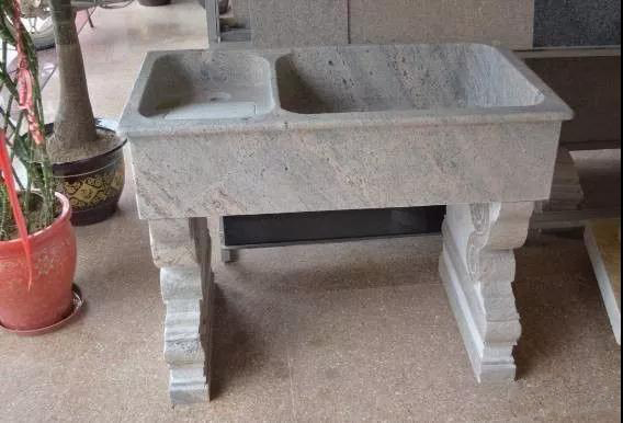 石材洗衣池就選通體的 不漏水