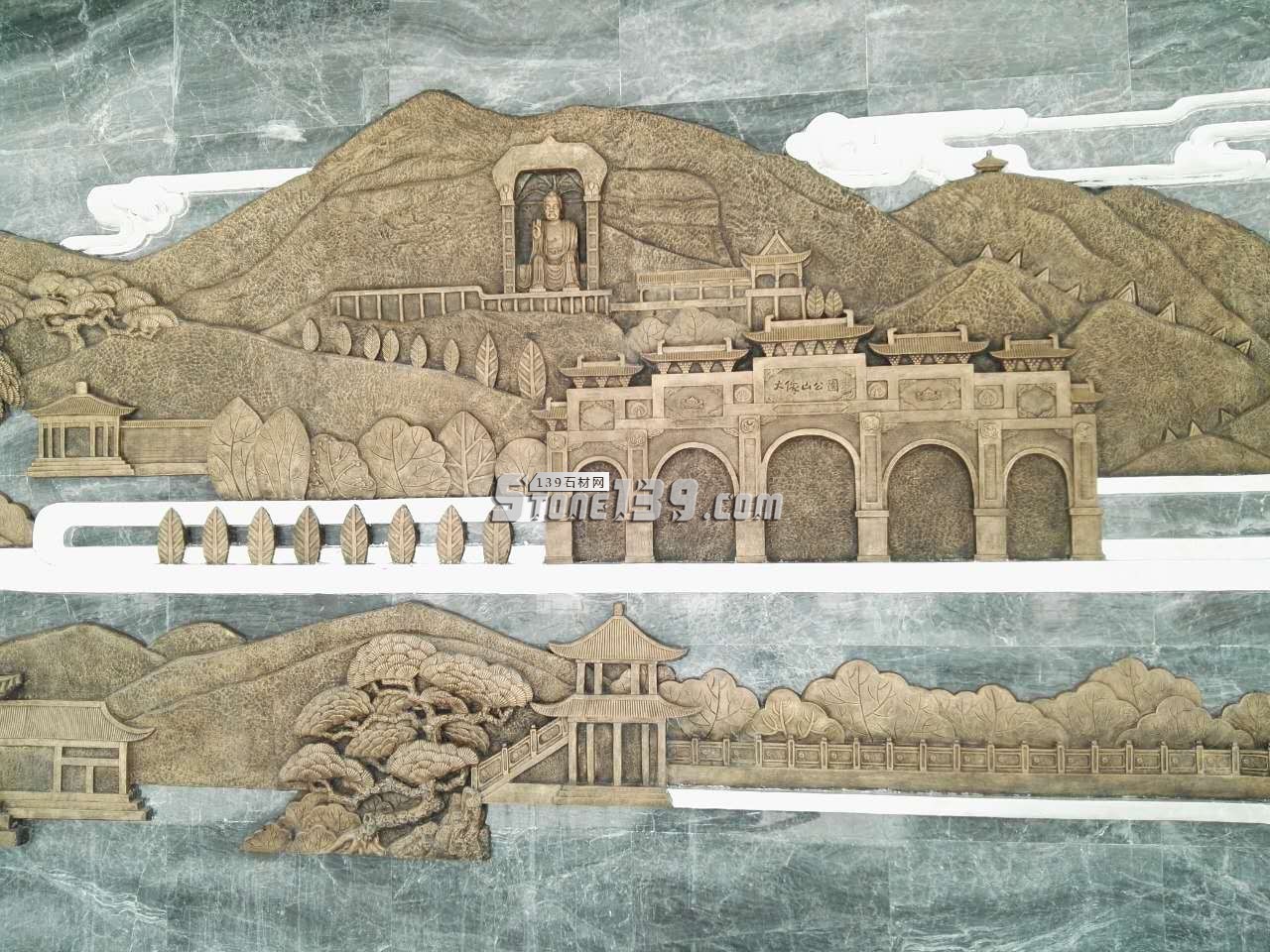 甘谷大劇院石材工程裝飾-甘肅金潤玉公司案例