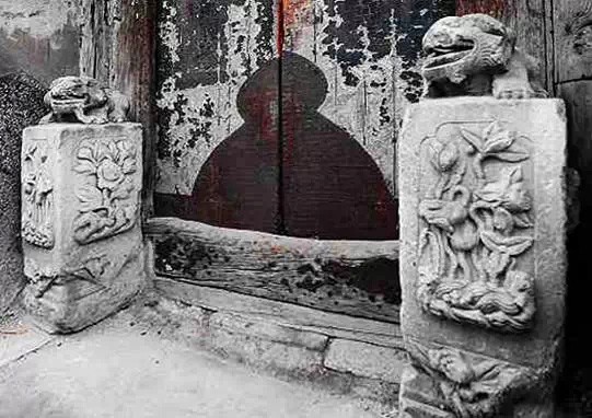 中國傳統文化石刻品—石門墩