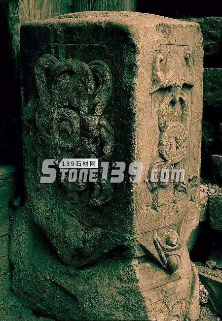 中國傳統文化石刻品—石門墩