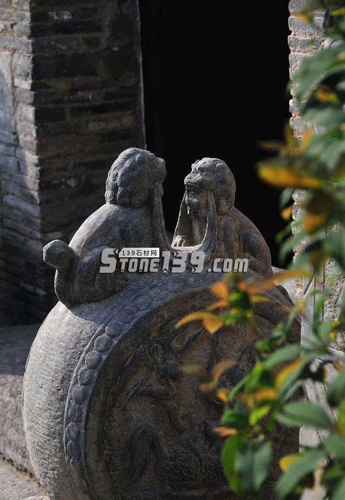 中國傳統文化石刻品—石門墩