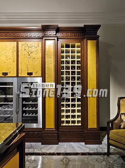 藝術品般的大理石廚房，做飯也可以很享受