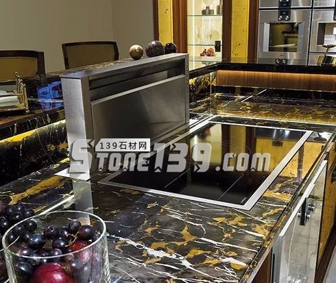 藝術品般的大理石廚房，做飯也可以很享受