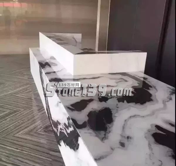 禪意十足的國石經典——熊貓白大理石