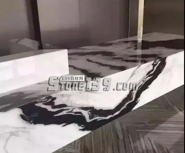 禪意十足的國石經典——熊貓白大理石