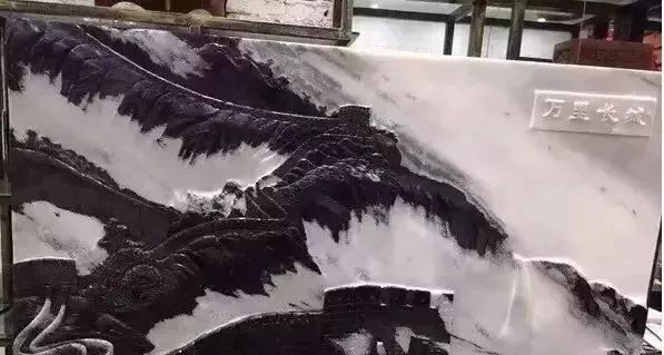 禪意十足的國石經典——熊貓白大理石