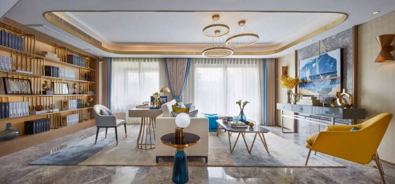 大理石與黃銅打造時尚輕奢主義