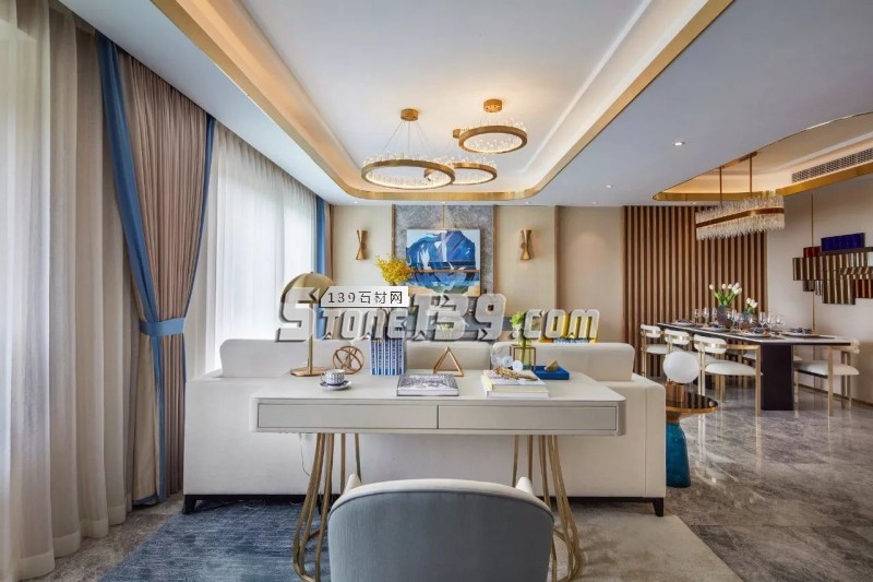 大理石與黃銅打造時尚輕奢主義