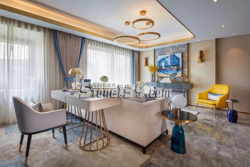 大理石與黃銅打造時尚輕奢主義