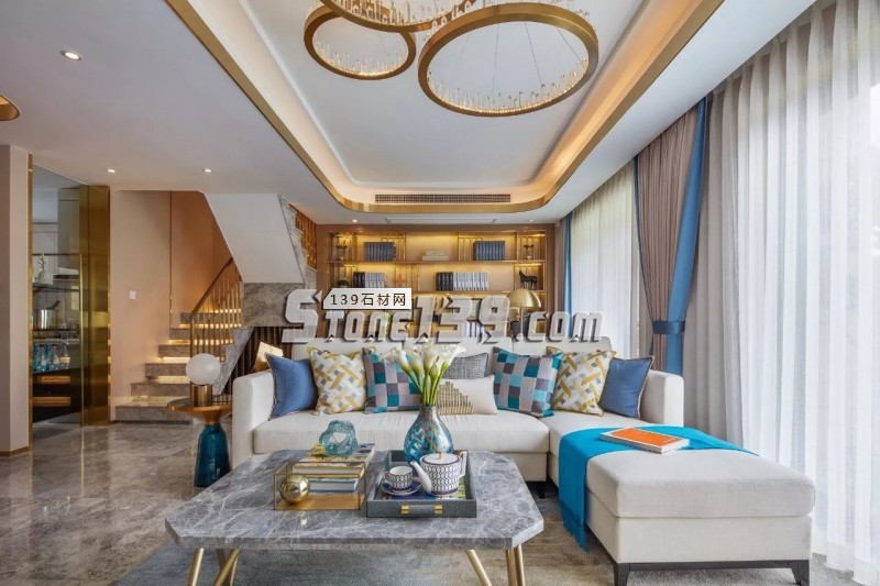 大理石與黃銅打造時尚輕奢主義