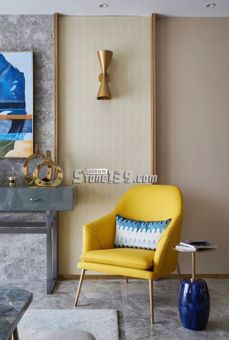 大理石與黃銅打造時尚輕奢主義