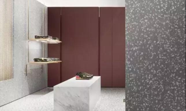 水磨石裝飾空間重現(xiàn) 石材裝飾也有復(fù)古情懷 水磨石“攜”復(fù)古風(fēng)“重出江湖”