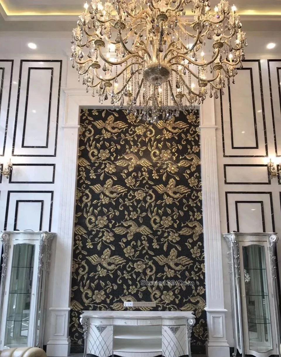 50款復式樓躍層挑高石材背景墻實景案例欣賞 復式樓挑高躍層石材背景墻