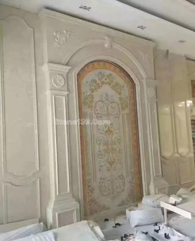 50款復式樓躍層挑高石材背景墻實景案例欣賞 復式樓挑高躍層石材背景墻