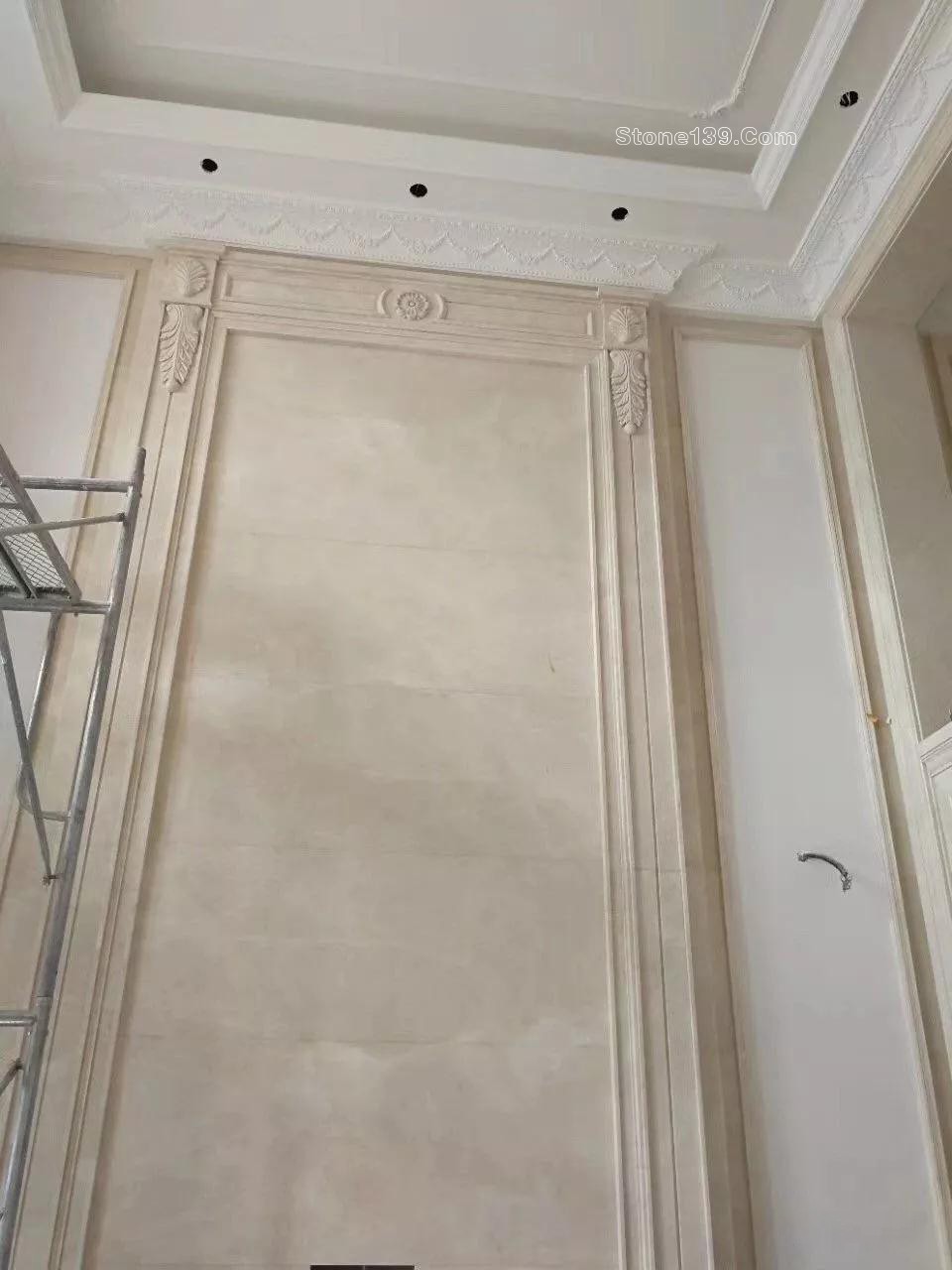 50款復式樓躍層挑高石材背景墻實景案例欣賞 復式樓挑高躍層石材背景墻