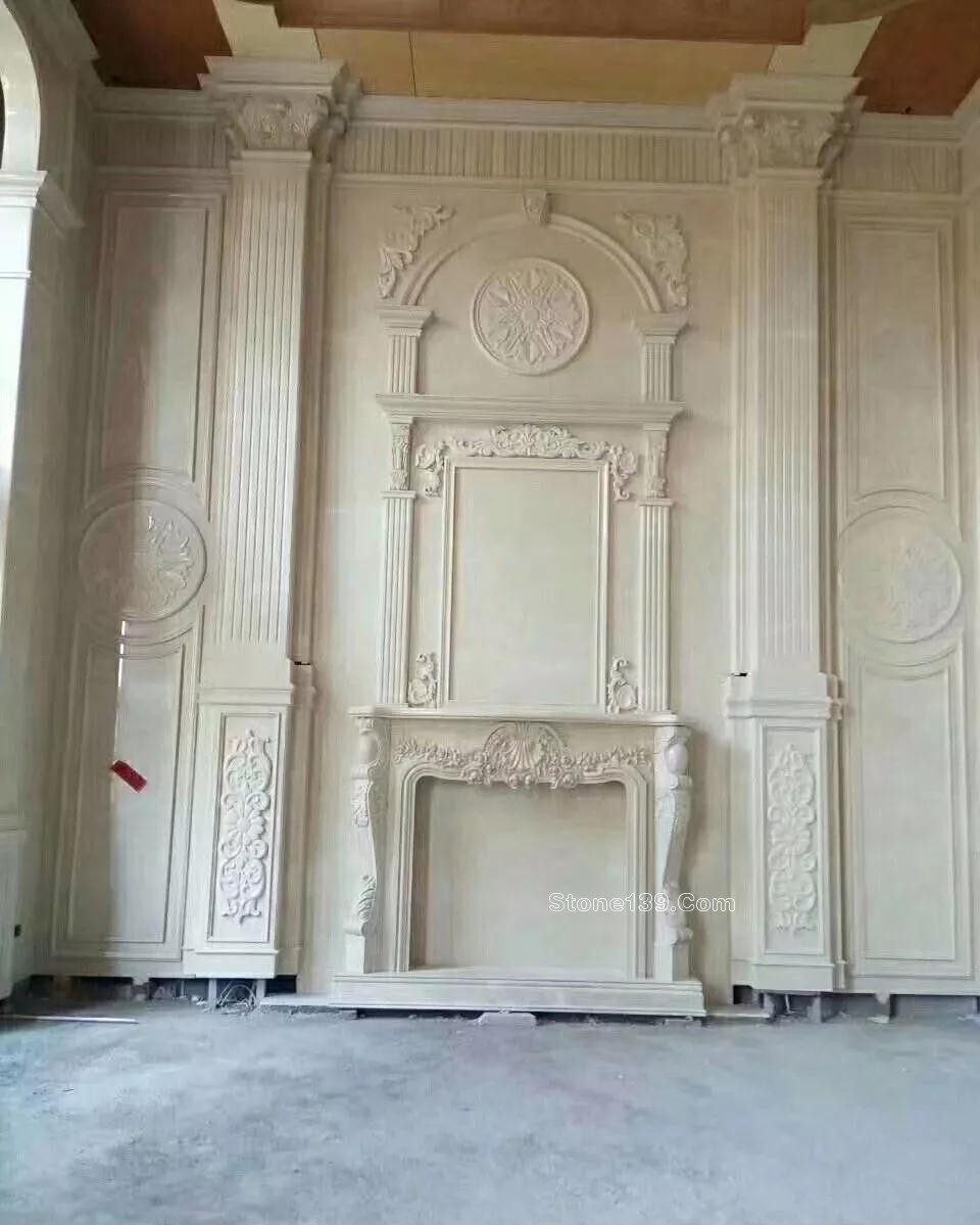 50款復式樓躍層挑高石材背景墻實景案例欣賞 復式樓挑高躍層石材背景墻