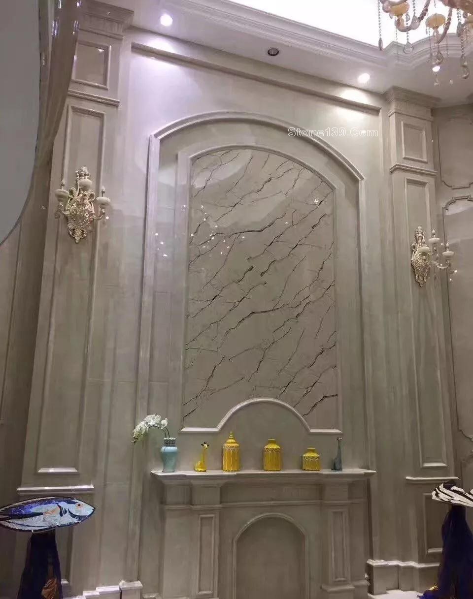 50款復式樓躍層挑高石材背景墻實景案例欣賞 復式樓挑高躍層石材背景墻