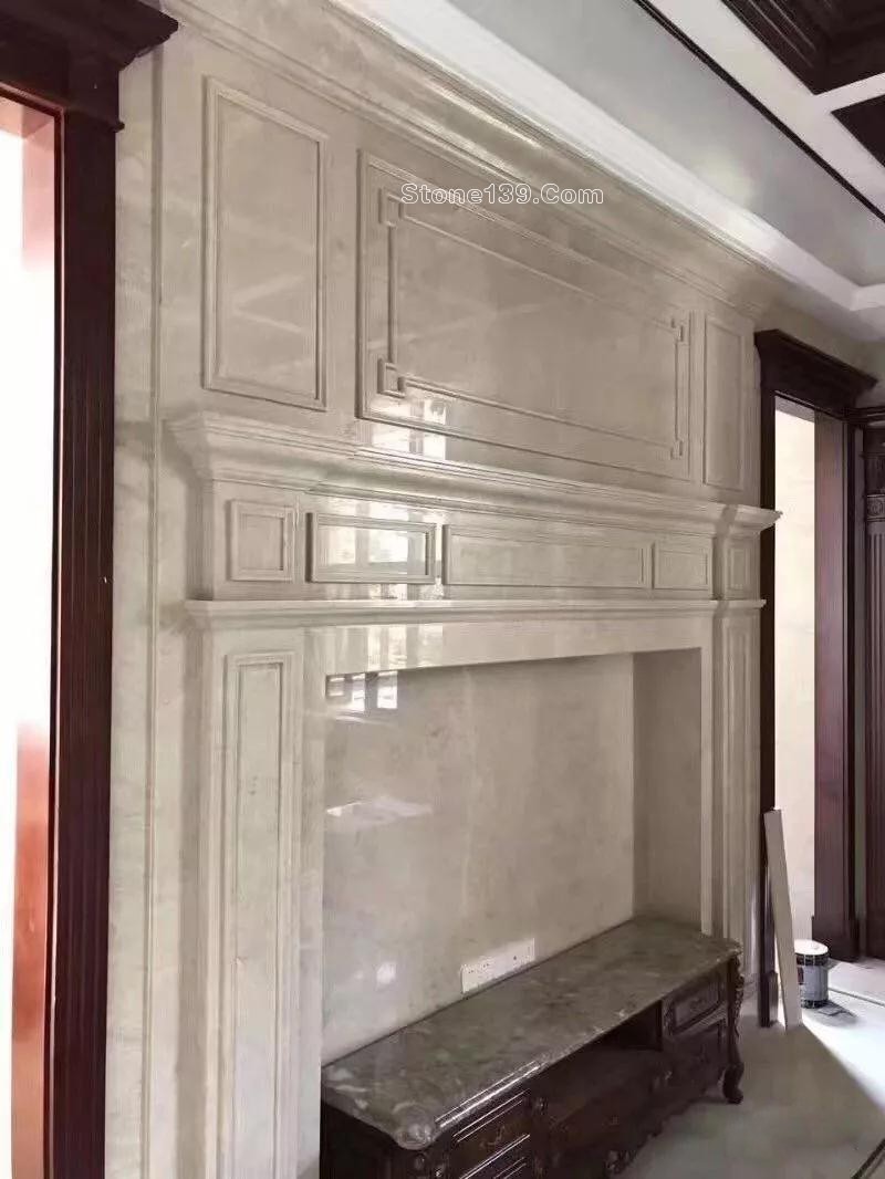 50款復式樓躍層挑高石材背景墻實景案例欣賞 復式樓挑高躍層石材背景墻