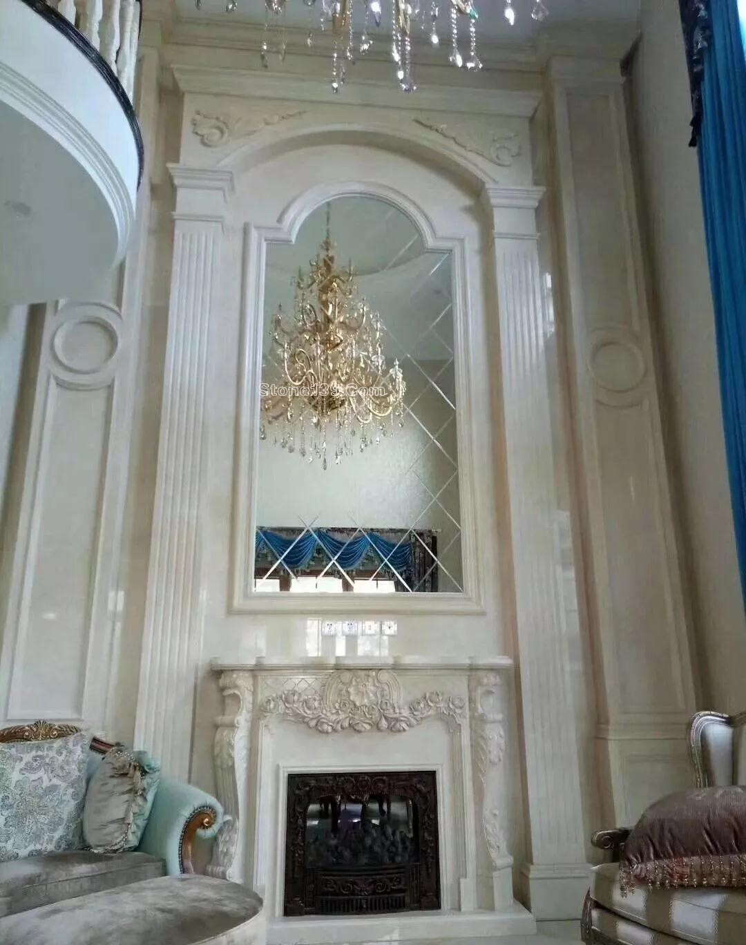 50款復式樓躍層挑高石材背景墻實景案例欣賞 復式樓挑高躍層石材背景墻