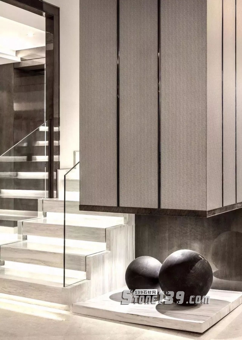 2018年最流行的大理石樓梯、過道、拼花應用分享