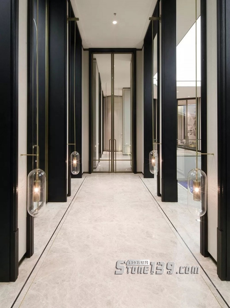 2018年最流行的大理石樓梯、過道、拼花應用分享