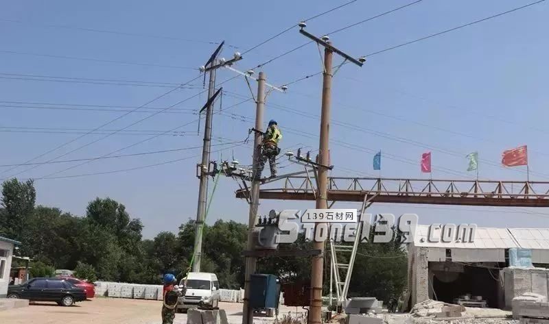 遼寧錦州凌海市集中整治石材石雕加工企業(yè),依法對231家實(shí)施斷電