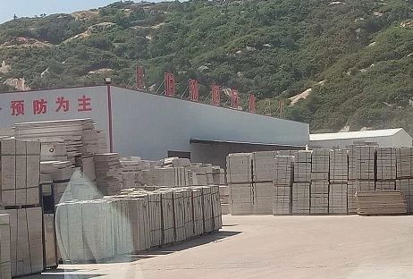 河南羅山縣石材園區環境綜合整治初見成效