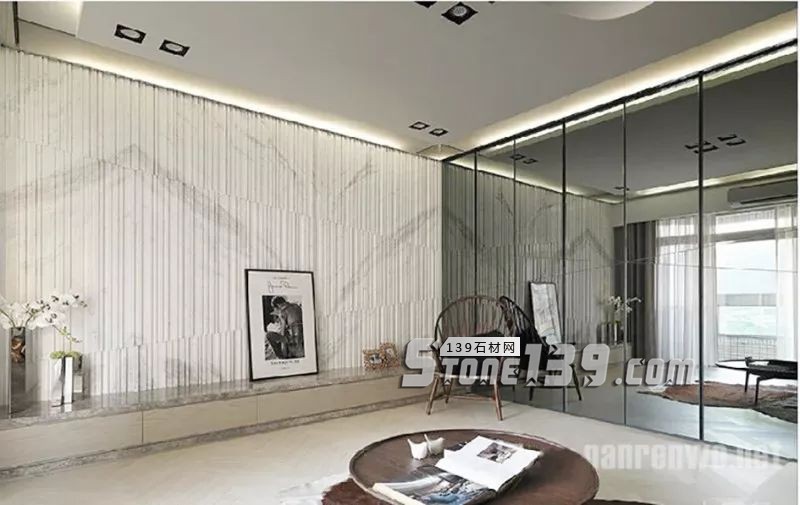 大理石與天然原木碰撞 重塑現代宜人風光家居