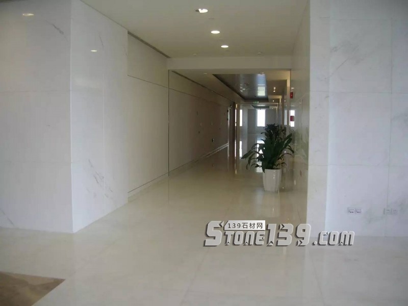 雪花白大理石經典裝飾設計案例-感受奢華紋理之美