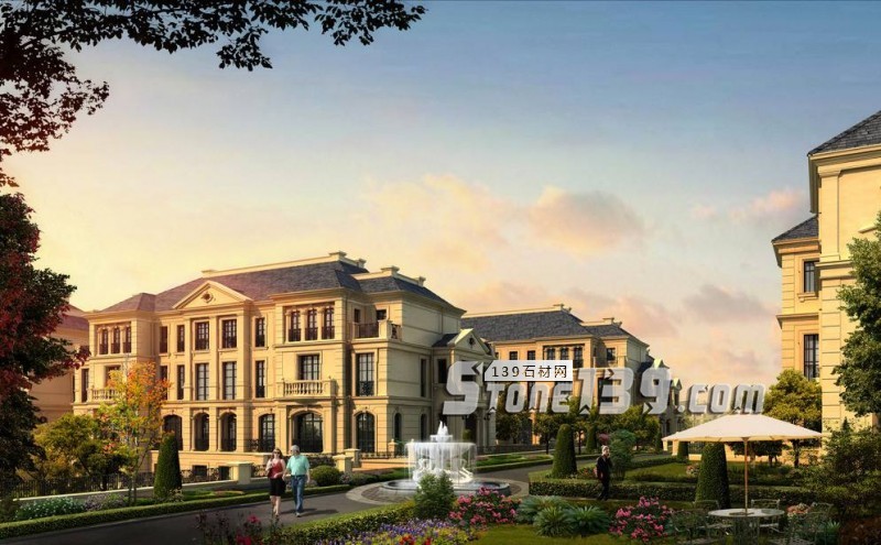 法式別墅-除了浪漫還有石材的藝術氣息