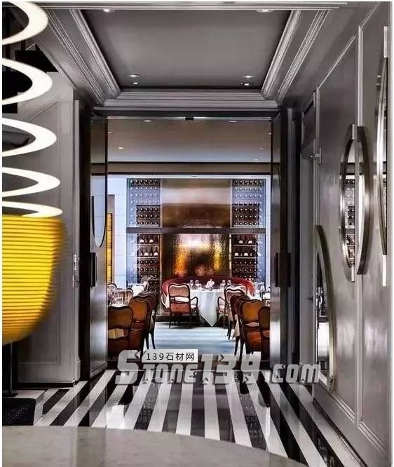 黑與白,經(jīng)典的石材拼接藝術(shù)